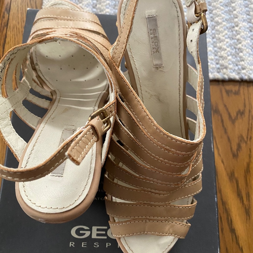 Geox wedge shoes